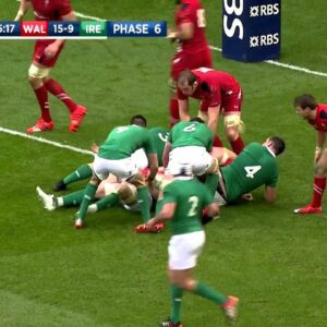 Epic Welsh Defence Part 2, Wales v Ireland, 14th March 2015