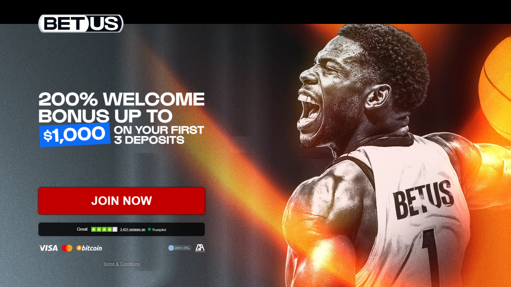 BetUS Review of sign up bonus