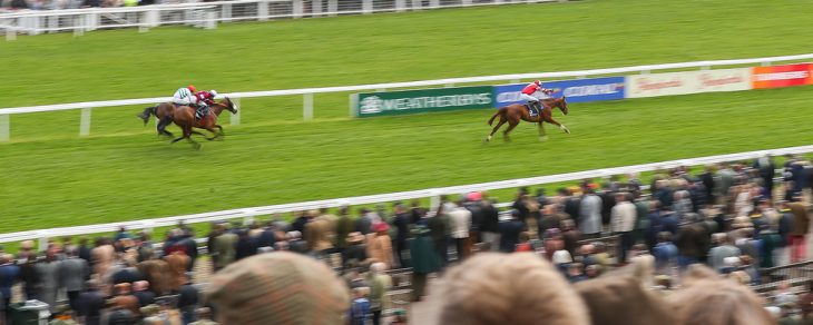 Cheltenham finish