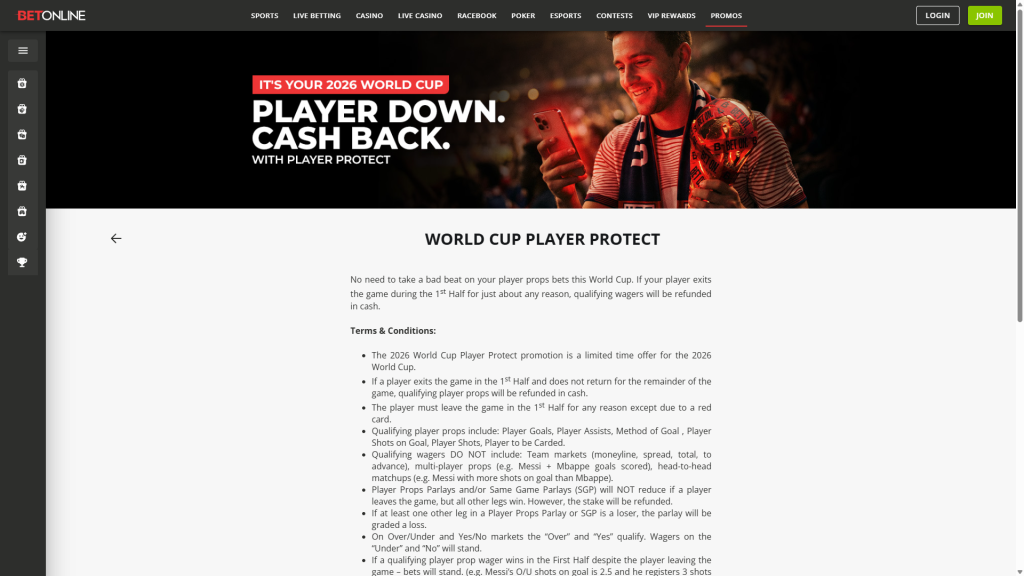 2026 World Cup Player Protect