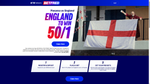 England vs Panama Betting Offer: Betfred Boosts England to 50/1