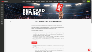 FIFA World Cup Betting Just Got Safer: How BetOnline's Red Card Refund Works