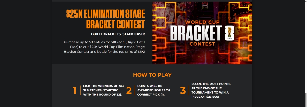 MyBookie Bracket Contest screenshot