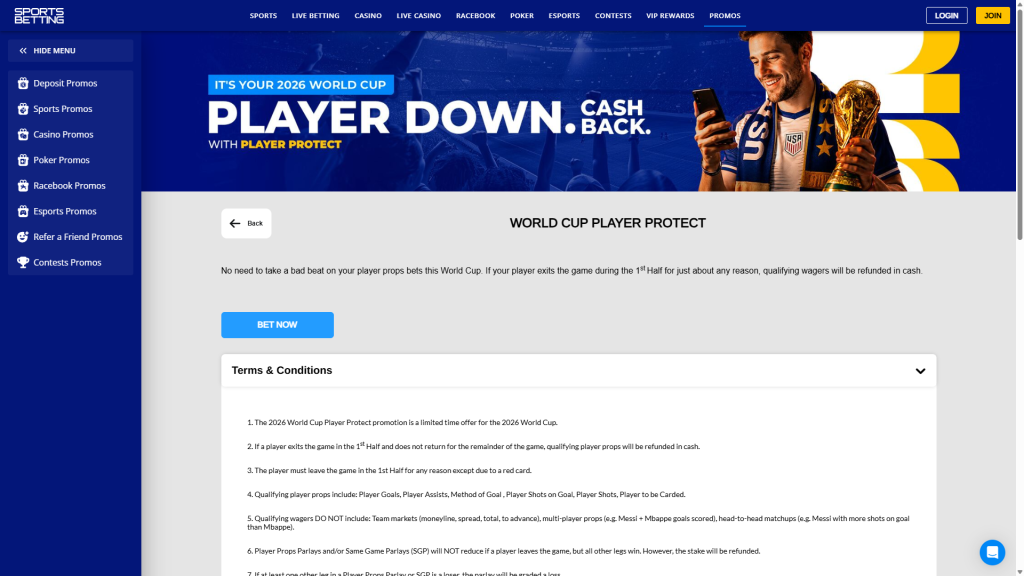 World Cup Player Props Insurance