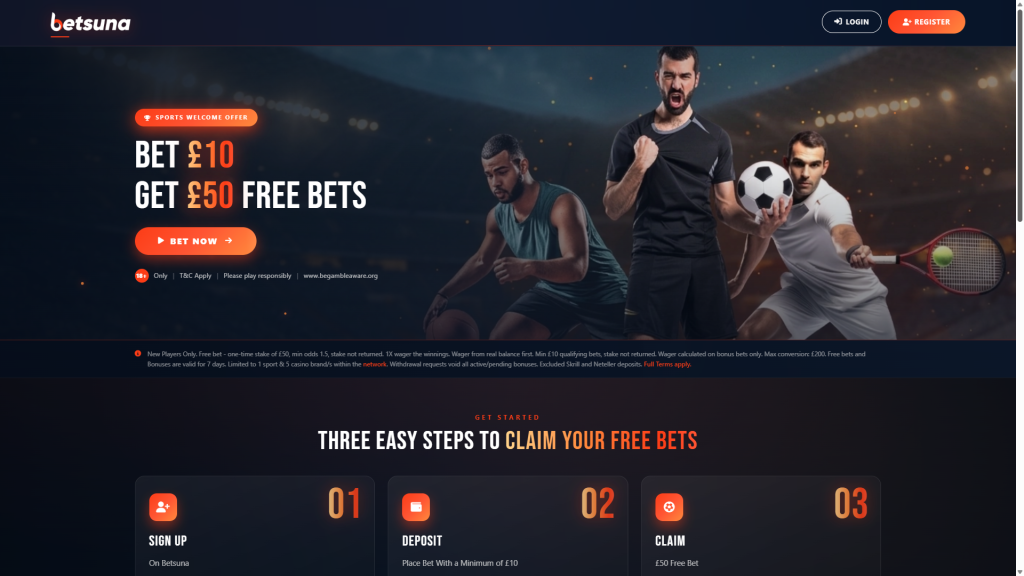 Betsuna Welcome Offer