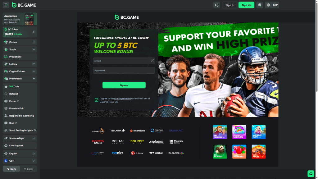 BC.GAME Crypto Casino